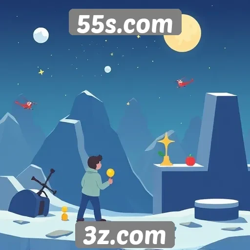 Tendências de design nos jogos do 55s.com
