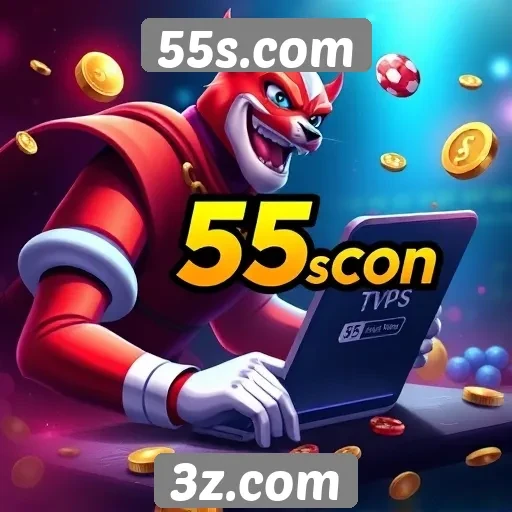 Plataforma 55s.com oferece diversificação em jogos online
