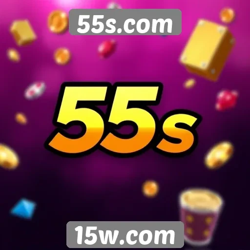 Variedade de jogos disponíveis na plataforma 55s.com